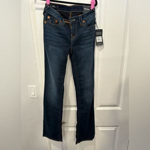 NWT Becca Mid rise  boot cut size 28 True Religion Jean